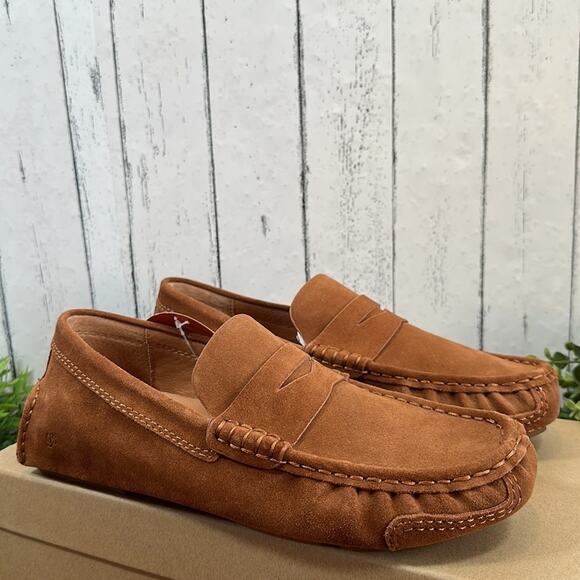 Gentle Souls Mateo Suede Driver Penny Loafer Size 8.5 - Picture 3 of 12